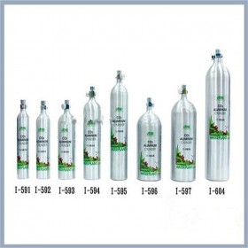 伊士达鱼水草二氧化碳 CO2铝瓶 钢瓶0.5L 1L 2L 3L