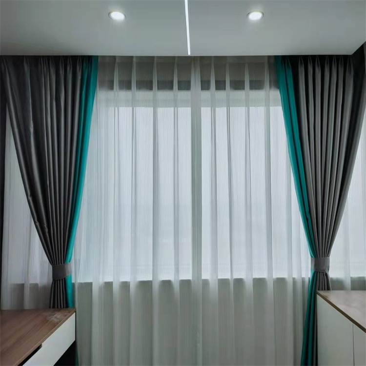 配套遮光窗帘 布艺窗帘 客厅卧室可用 款式定制