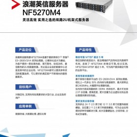 浪潮服务器塔式服务器 ERP服务器 NF5270M4彩页