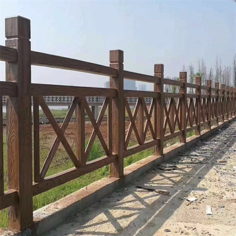 成都仿木栏杆厂家 仿木栏杆供应价格 仿木栏杆制作