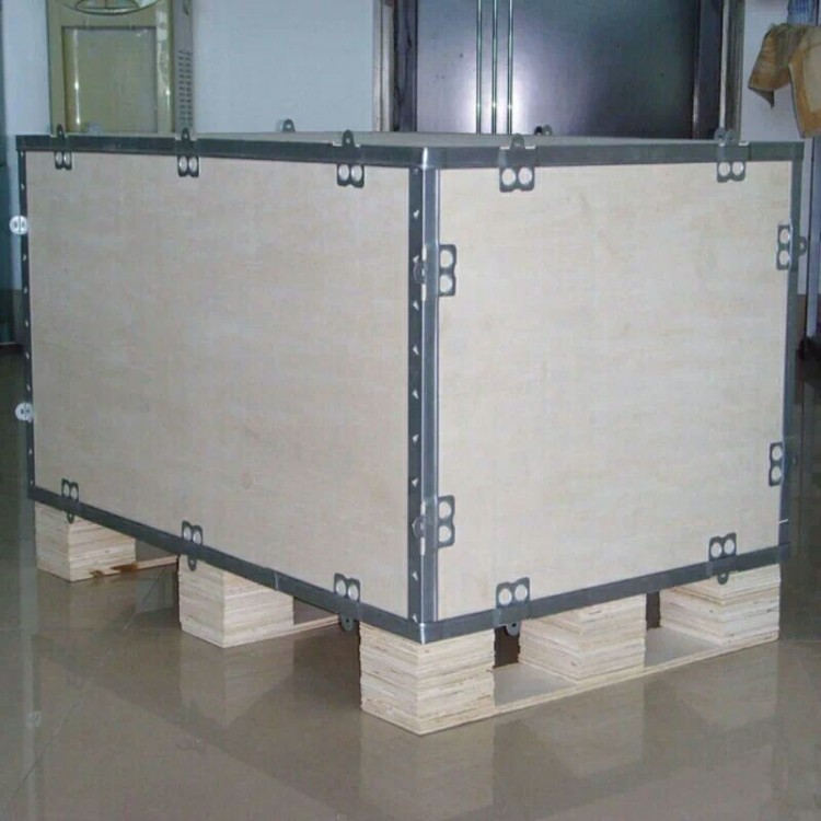 木质钢边箱订购 框架式钢边箱 四川钢边箱  一件定制