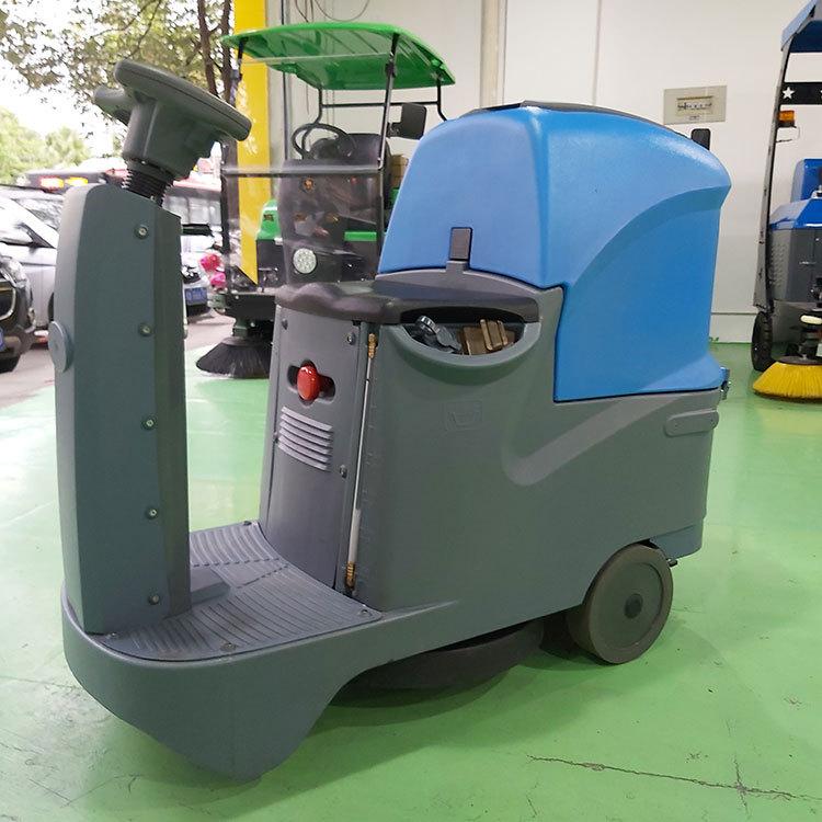 酒店环卫专用洗地机 凯德力M80小型驾驶式全自动洗地车