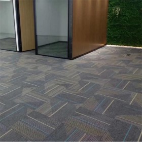 供应室内办公地毯 拼接方块 用于写字楼办公 商用大面积满铺