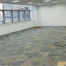 批发方块拼接地毯 适合卧室客厅房间办公室 灰色耐脏 造型丰富 可定制