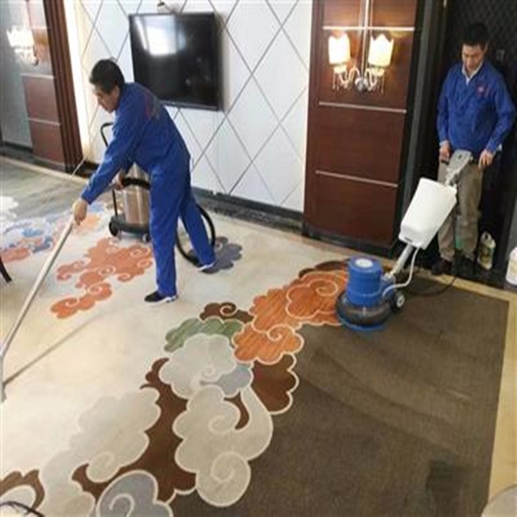 酒店家具各种材质地毯清洗 成都上门清洗地毯公司 保洁服务