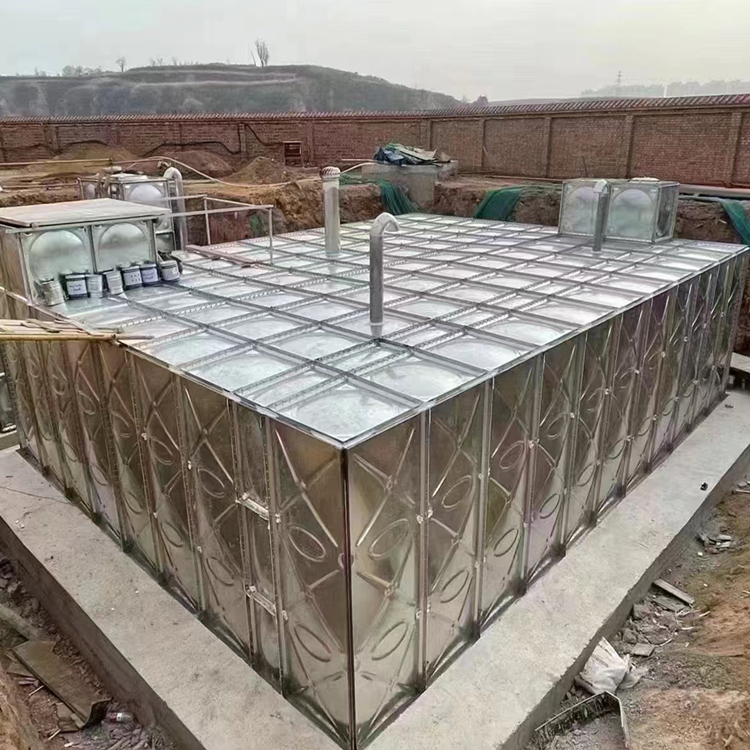 不锈钢组合式生活水箱厂家 结构合理 生活用水设备 住宅用
