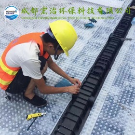 复合排水异性片 四川虹吸排水板 塑料保护排水板
