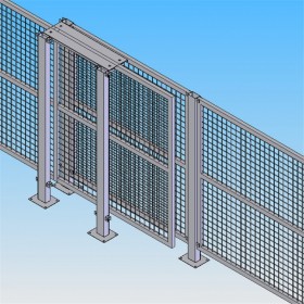 锌钢护栏 栏杆护栏 工业围栏 防护栅栏