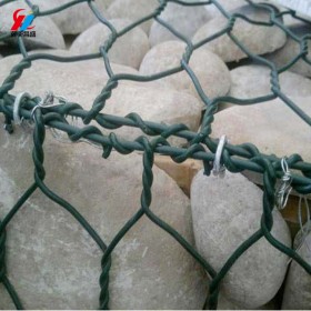 厂家直销热镀锌石笼网包塑格宾网单双板雷诺护垫河道治理专用防汛六角网