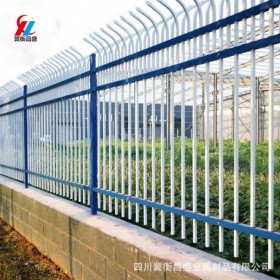 四川成都新钢铁艺栏杆园林小区围墙公园绿化防护栏园林防护网厂家