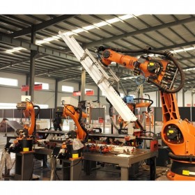 诺博泰 铝模板全自动化焊接机器人工作站  定制焊接工作站