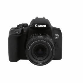 Canon/佳能 850D单反相机 高清数码旅游照相机入门级vlog女学生款 18-55mm拆镜头套装