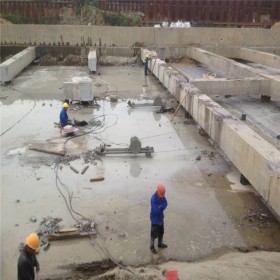 成都建航 水下混凝土切割 混凝土拆除工程 现场监理混凝土拆除工程