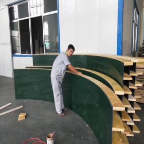 建筑木质圆形模板 圆弧木模板厂家 定制弧形井筒电力基础圆弧模板