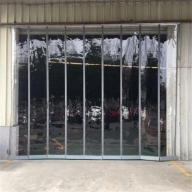 成都商场门帘夏季透明 隔热 PVC塑料软门帘
