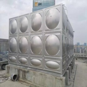 工厂供货不锈钢圆形水箱 组合式消防保温水箱 304方形水箱保温桶定制加工