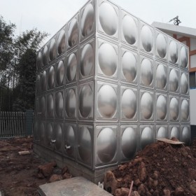 玻璃钢水箱 不锈钢水箱厂家 森泉专业定制组合式水箱