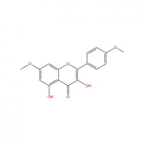 3，5-二烃基-4，7-二甲氧基黄酮 CAS No 15486-33-6 分析标准品/对照品