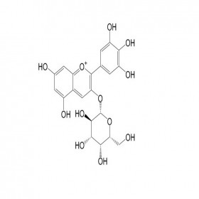 【乐美天】飞燕草素-3-O-半乳糖苷  197250-28-5  HPLC≥98%   5mg/支分析标准品