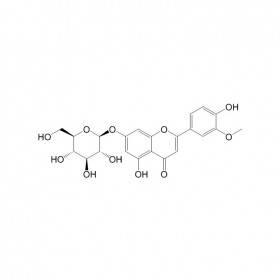 【乐美天】柯伊利素-7-O-葡萄糖苷（野决明苷）（Chrysoeriol-7-O-glucoside） | CAS No：19993-32-9 HPLC≥98% 5mg/支