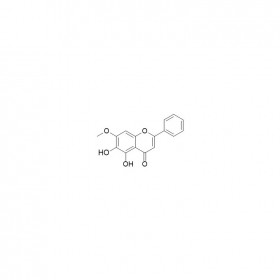 【乐美天】黄芩素-7-甲醚（7-O-Methylbaicalein） | CAS No：29550-13-8  HPLC≥98% 20mg/支分析标准品/对照品