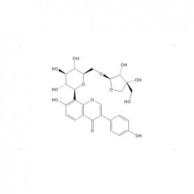 【乐美天】葛根素芹菜糖苷（Puerarin apioside）  CAS No：103654-50-8   HPLC≥98%  20mg/支 中药对照品 标准品