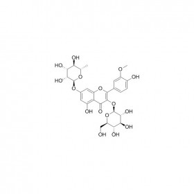 【乐美天】异鼠李素-3-O-葡萄糖-7-O-鼠李糖苷 | CAS No：17331-71-4  HPLC≥98% 5mg/支分析标准品对照品