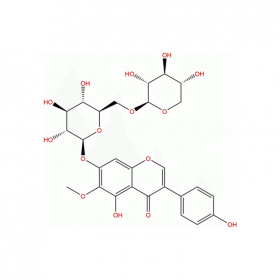 【乐美天】鸢尾黄素-7-O-木糖基葡萄糖苷  CAS No：231288-19-0   HPLC≥98%   10mg/支分析标准品对照品