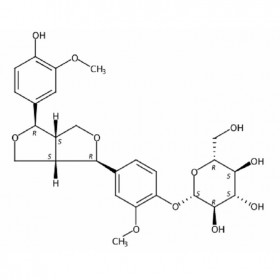 【乐美天】松脂醇 beta-D-吡喃葡萄糖苷 41607-20-9  HPLC≥98%  5mg/支对照品标准品