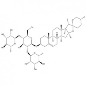 【乐美天】薯蓣皂苷 CAS号：19057-60-4 HPLC≥98% 20mg/支  中药对照品标准品