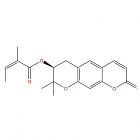 【乐美天】紫花前胡醇当归酸酯	Decursinol angelate	130848-06-5	HPLC≥98%	20mg/支分析标准品/对照品