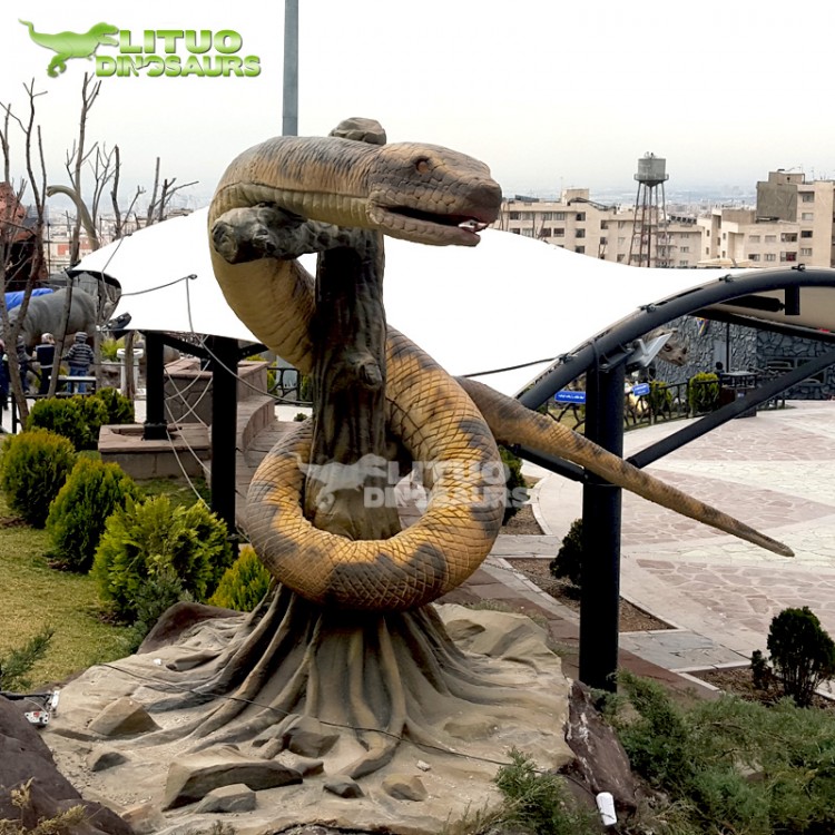 仿真动物 蛇模型 侏罗纪主题公园 主题游乐园设备厂家