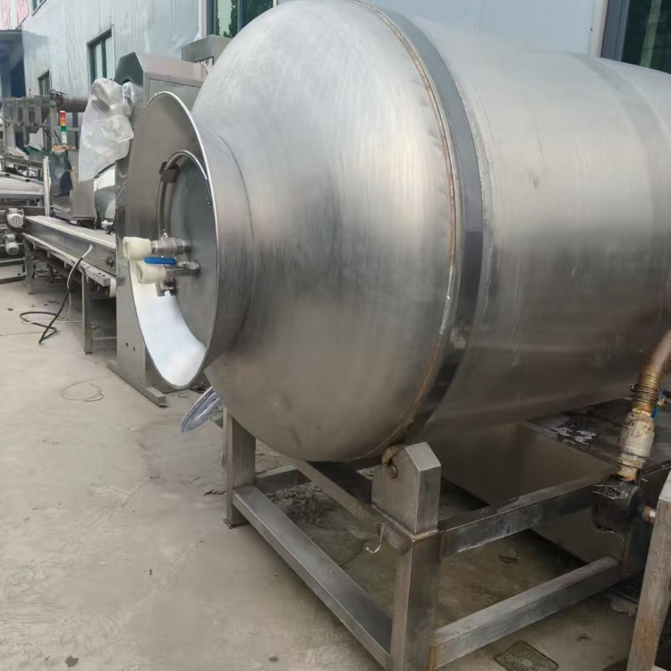 专业食品加工厂设备回收  真空滚揉机回收 24h 报价 上门搬运 环保合规