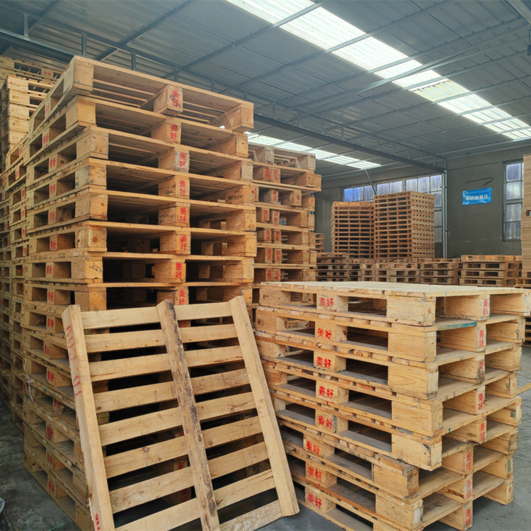 木托盘厂 货物运输实木卡板 仓储周转 抗压耐磨高承重