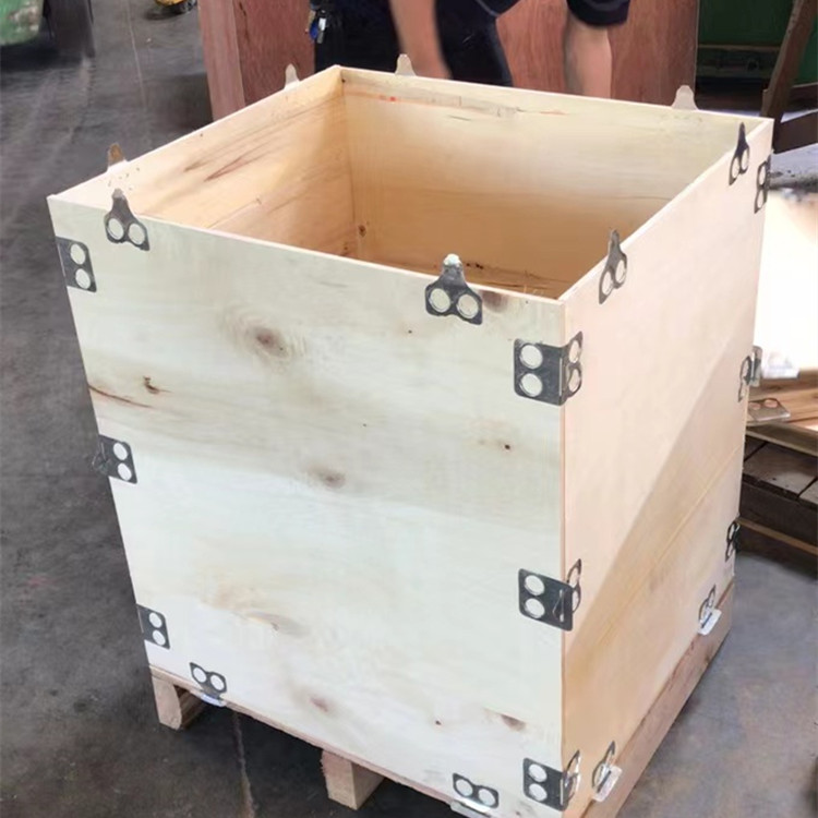 新型木包装箱厂家 可拆卸木箱 精密仪器机械零配件新能源用包装木箱