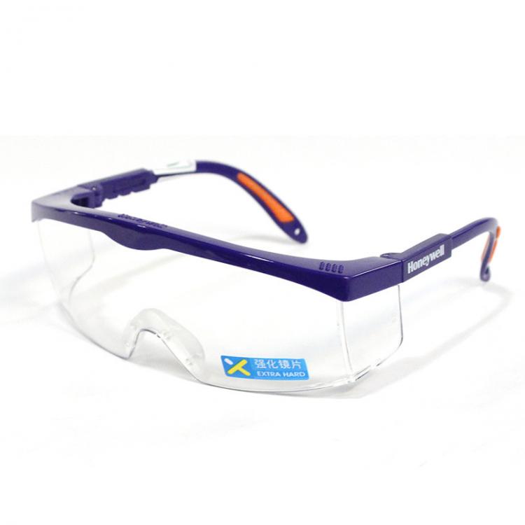 霍尼韦尔授权S200A防冲击护目镜防飞溅防刮擦紫外线防护镜