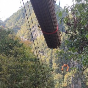 索道运输设备 林业运输设备山地景区架空重型索道循环式