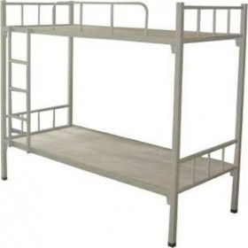 上下铺折叠床 板房用 工地配套双层铁床 员工宿舍简易床