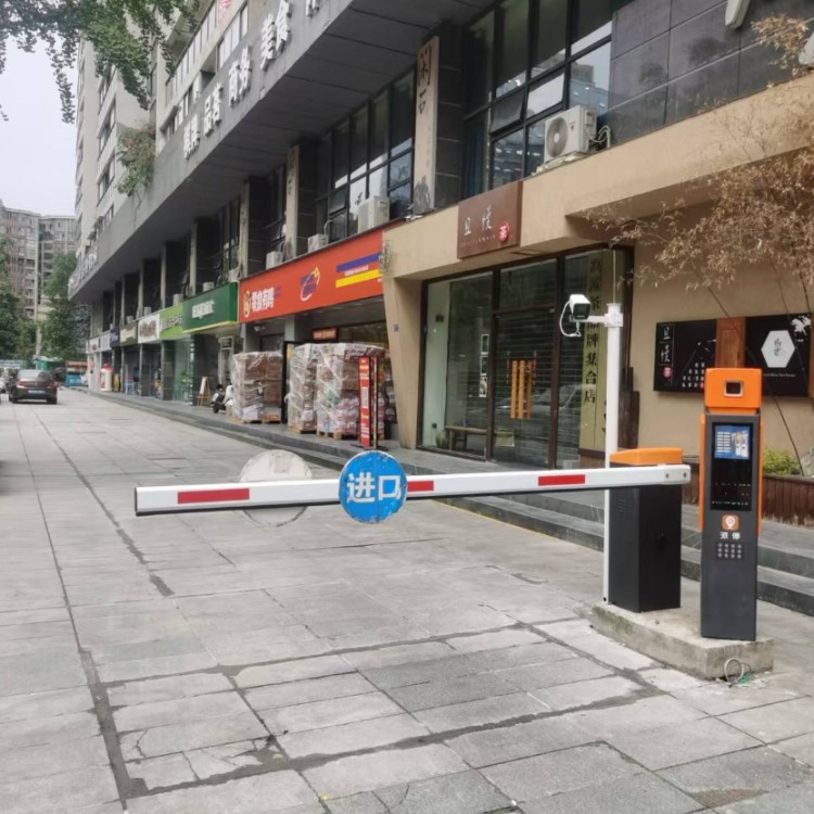 停车场道闸 车牌识别系统 识别快 起杆快