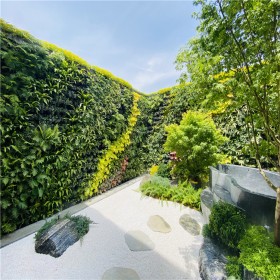 室内外立体垂直绿化墙 仿真植物墙 绿植植物墙制作