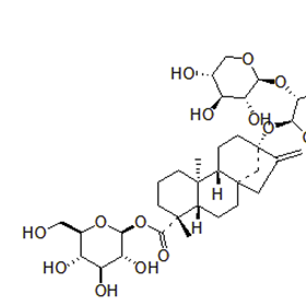 成都曼思特实验室供应 莱苞迪苷F CAS号438045-89-7