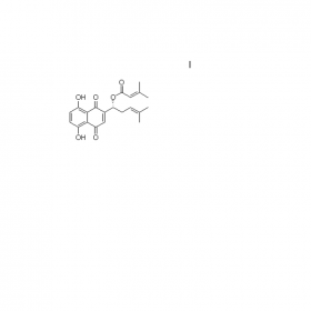 β,β-二甲基丙烯酰紫草素 曼思特紫草中提取CAS号24502-79-2