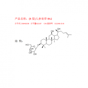 (R型)人参皂苷Rh2 CAS号：12246-15-8成都曼思特厂家直销， 外观白色粉末