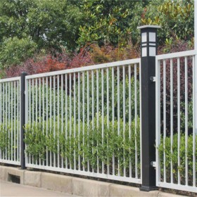 锌钢护栏 定制锌钢围墙护栏 外墙铁艺防护栏隔离围栏 厂家支持定制