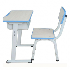 学校课桌椅 家用学生写作业钢制学生桌椅 支持定制-美拓