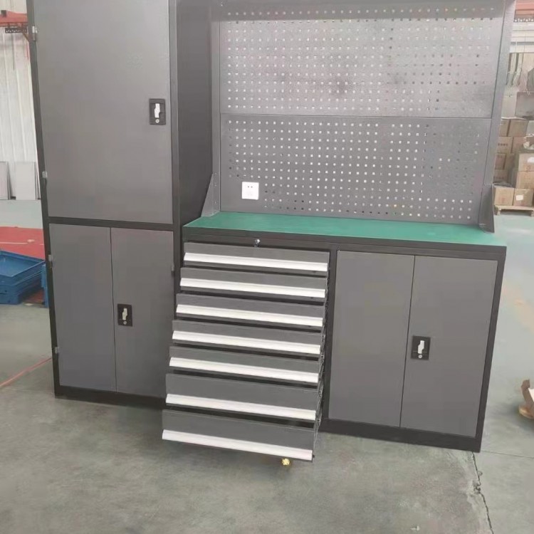 汽修组合工具柜重型多功能工作台 抽屉组合工作站