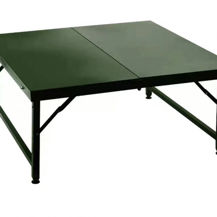 学校午休折叠床 教室多功能床柜 单人双人折叠铁艺床