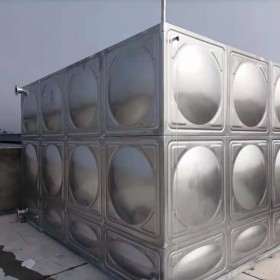 厂家供应不锈钢水箱 方形消防保温水箱 生活储水设备 组合式焊接装配式储水箱