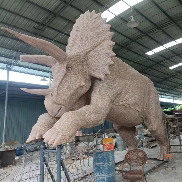 仿真恐龙雕塑 游乐园大型恐龙雕像制作 款式可选 支持定制