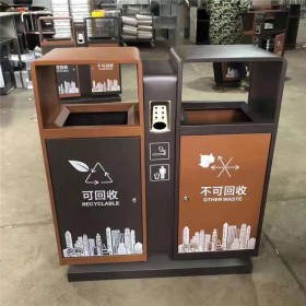 广元公园小区分类垃圾桶 果皮箱 各种规格都有  支持定制